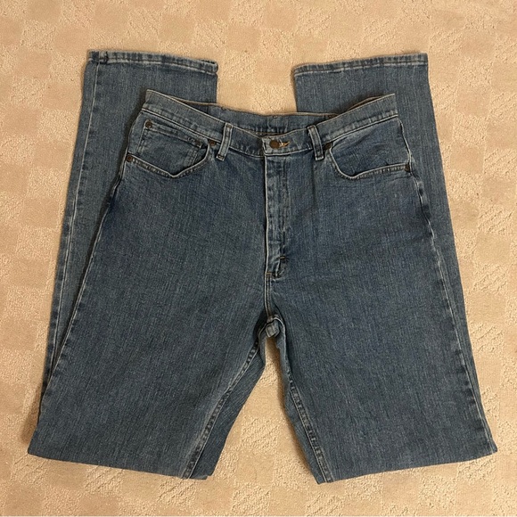 Wrangler Denim Flex Comfort Relaxed Fit Jeans - Picture 7 of 7